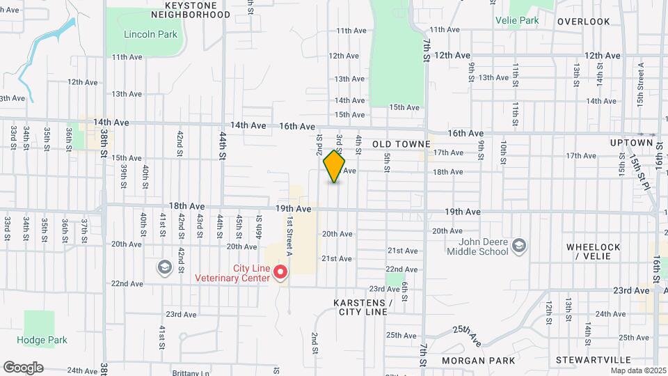 1829 3rd St, Unit 3U Mapa y Detalles de la Ubicación