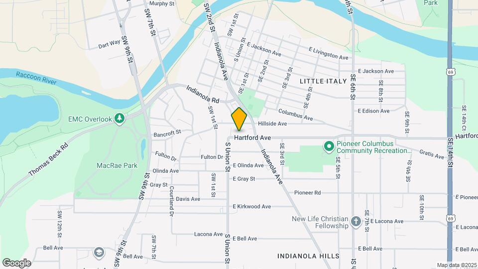 20 Hartford Ave Map and Location Details