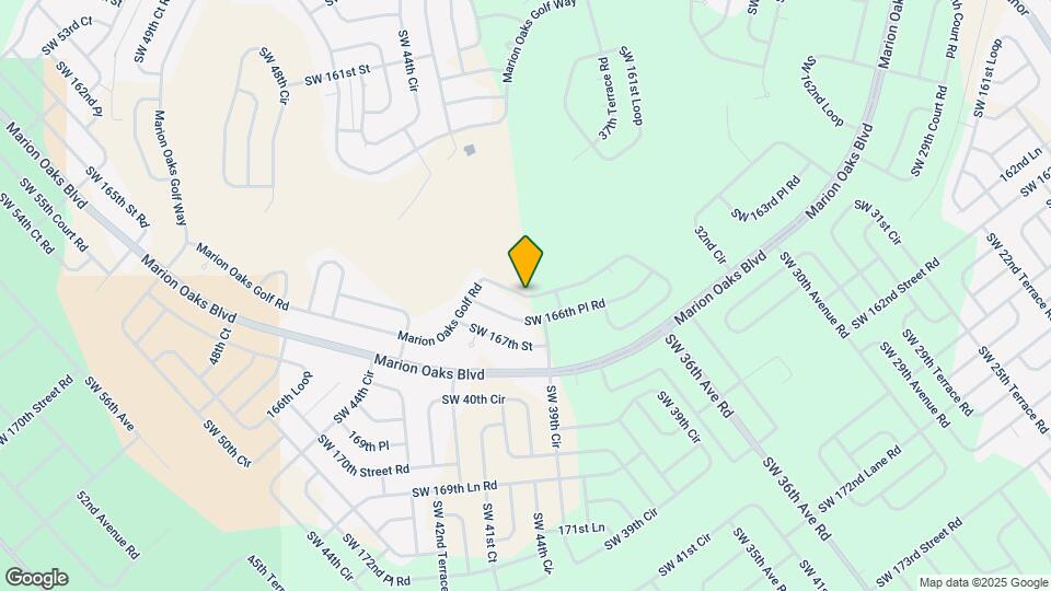 405 Marion Oaks Golf Rd Map and Location Details
