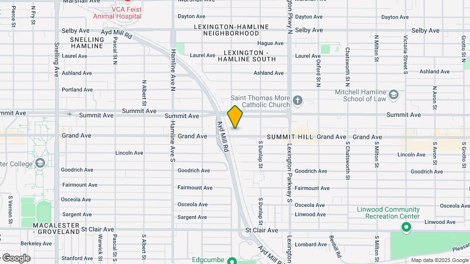 1217 Grand Ave, Unit Upper Map and Location Details