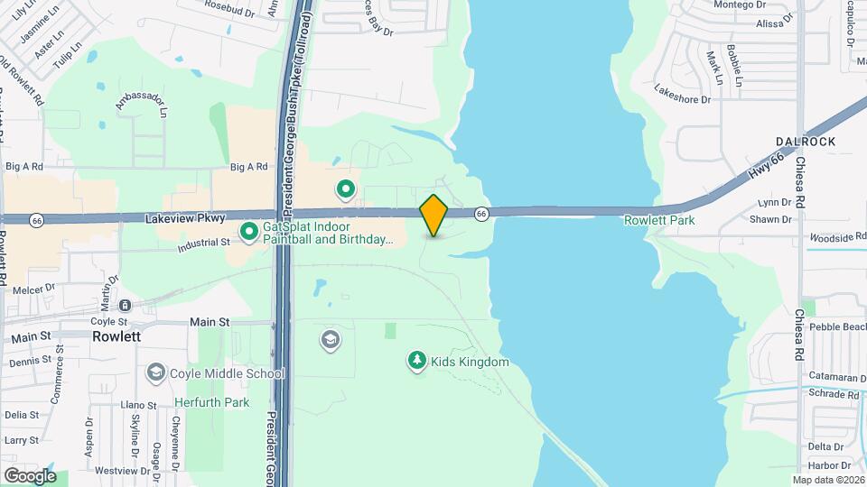 5402 Edgewater Cir Map and Location Details