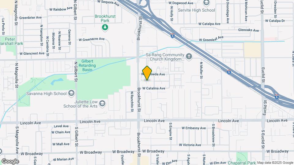 2162 W Brownwood Ave, Unit 3 Map and Location Details