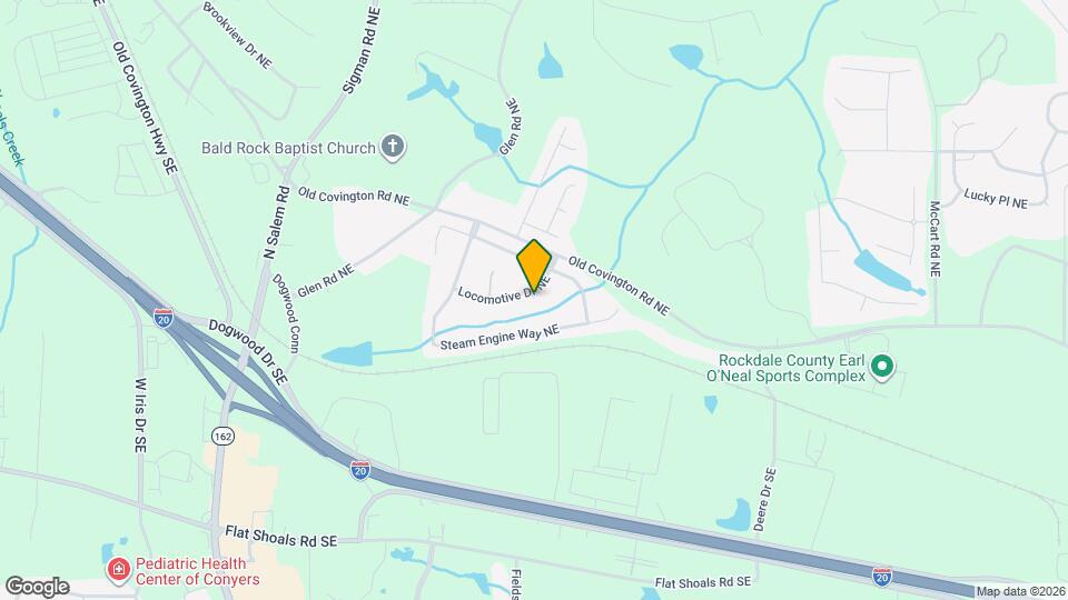 1509 Locomotive Dr NE Mapa y Detalles de la Ubicación