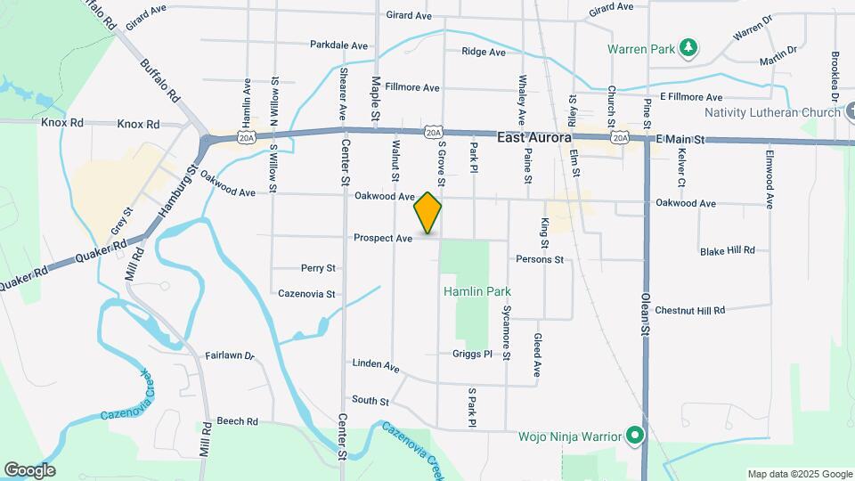 437 Prospect Ave, Unit Left Map and Location Details