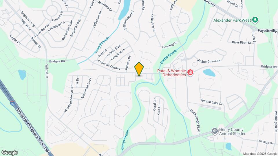 304 Lauren Way Mapa y Detalles de la Ubicación