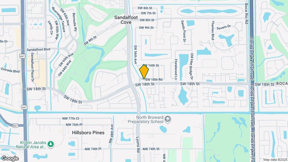 8948 SW 18th Rd Map and Location Details