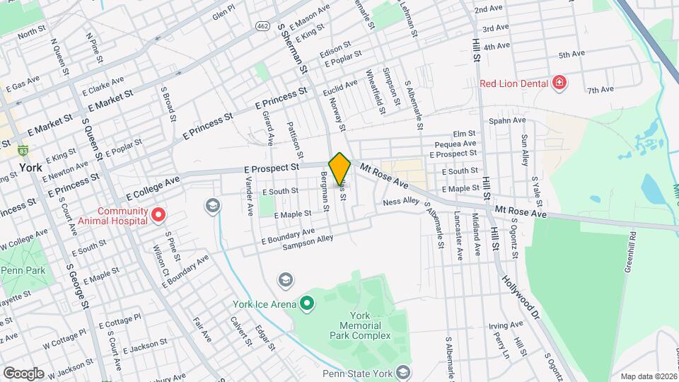 602 Dallas St Map and Location Details