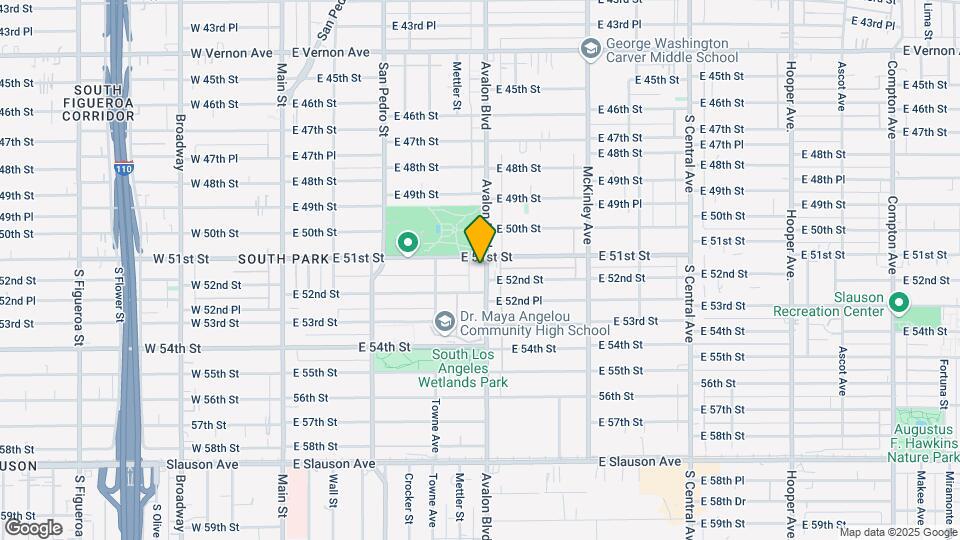 South Park Place Apartments Map and Location Details