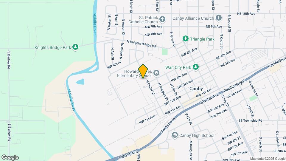 501 N Cedar St Mapa y Detalles de la Ubicación
