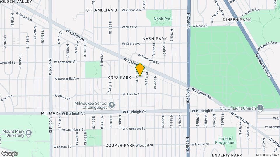 3278 N 82nd St Map and Location Details