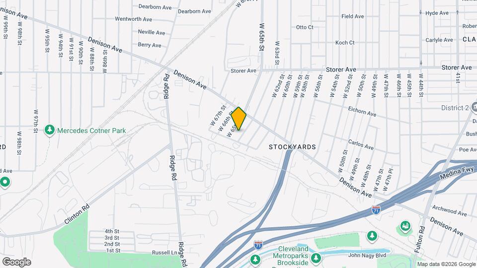 3568 W 63rd St Map and Location Details