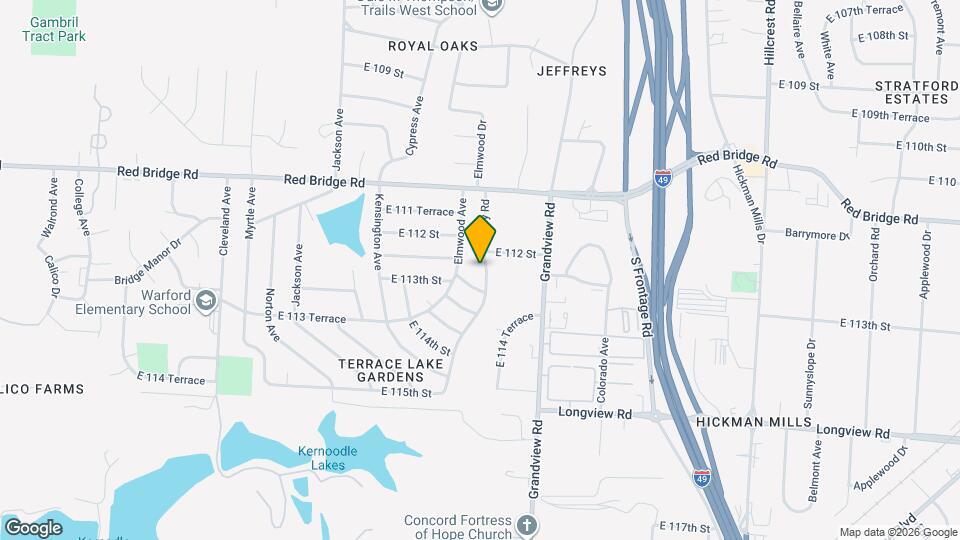 11206 Norby Rd Map and Location Details