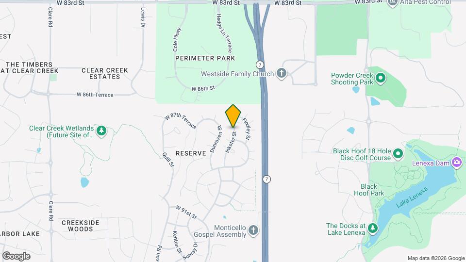 8788 Inkster St Map and Location Details