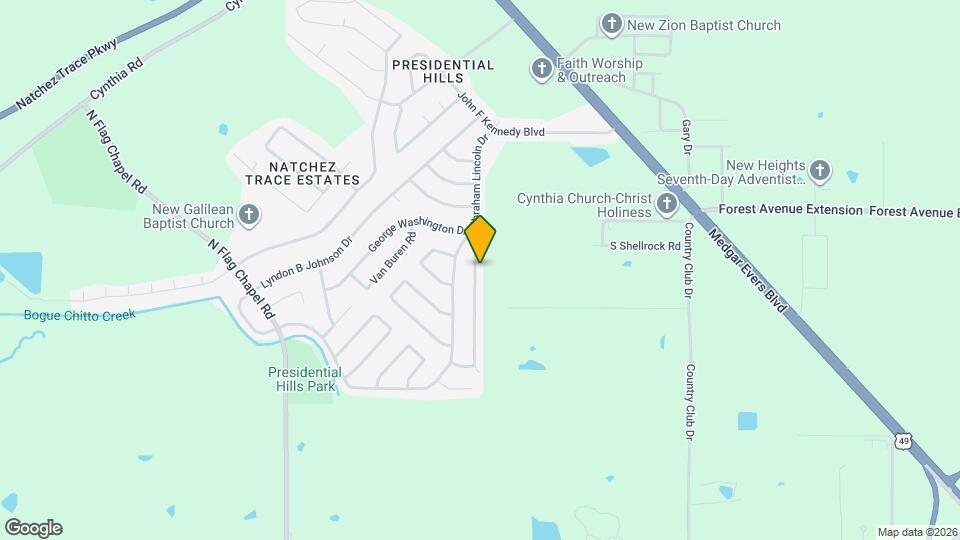 6716 George Washington Dr Map and Location Details