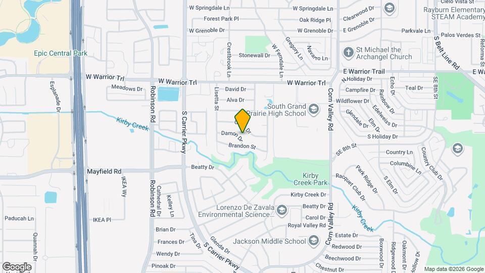 510 Damon Dr Map and Location Details