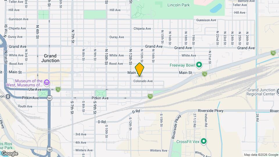 1258 Colorado Ave Map and Location Details