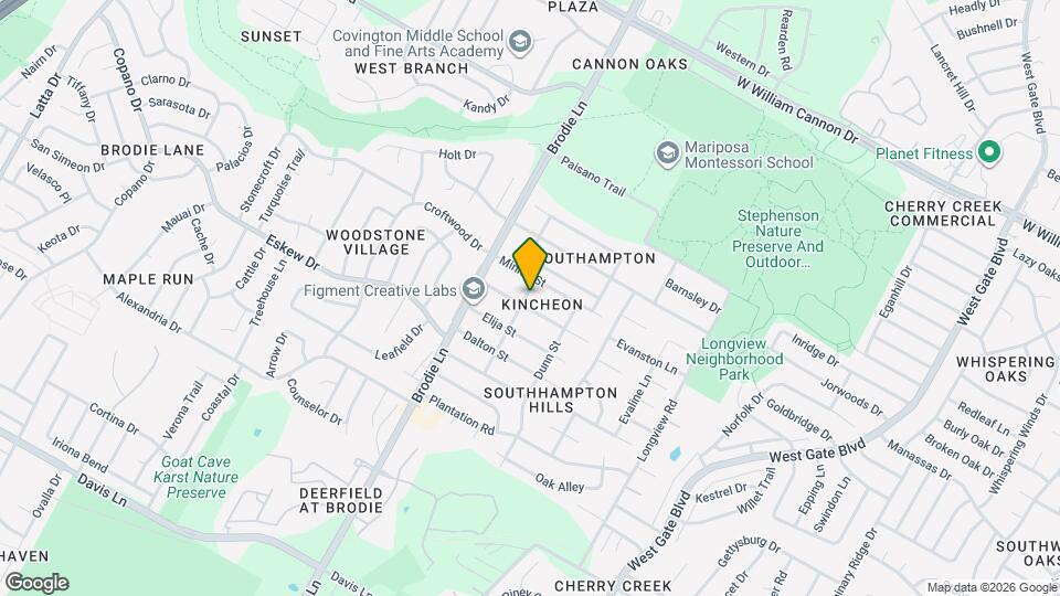 3404 Blumie St Map and Location Details