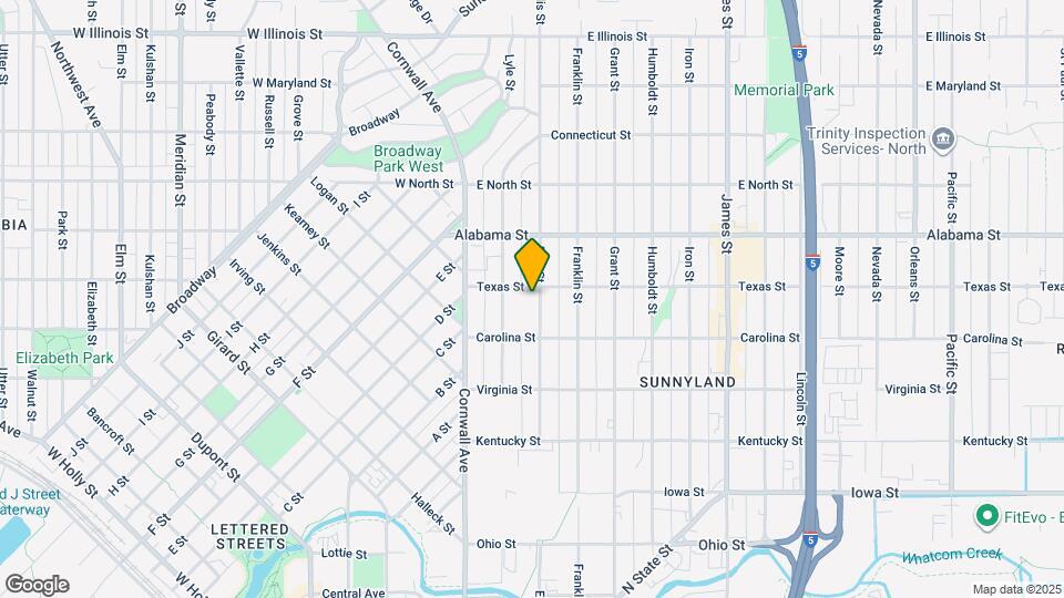 2335 Ellis St Map and Location Details