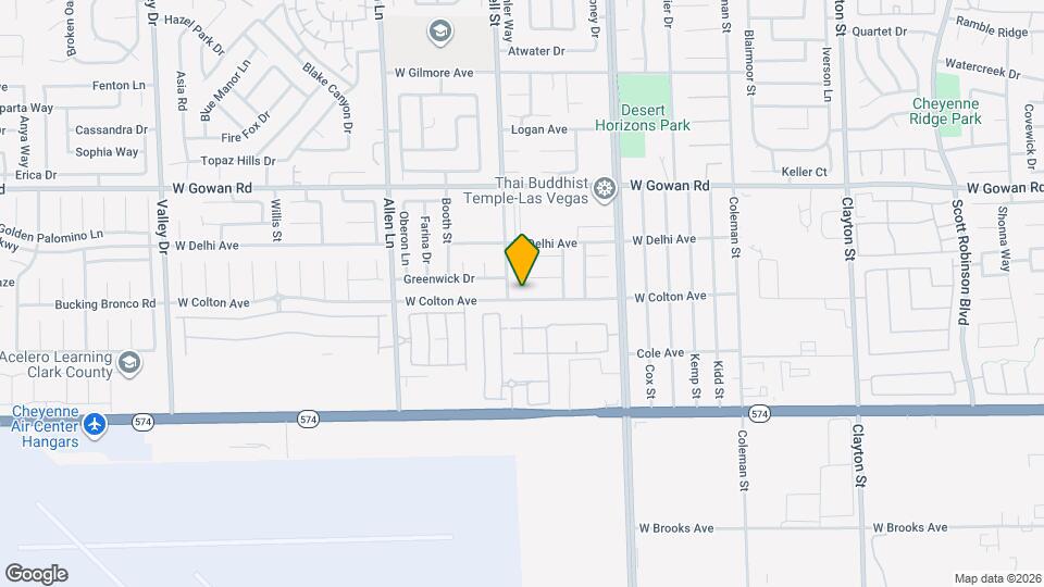 3214 W Colton Ave Mapa y Detalles de la Ubicación