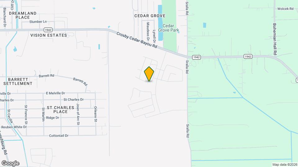 1314 Gamagrass Dr Map and Location Details