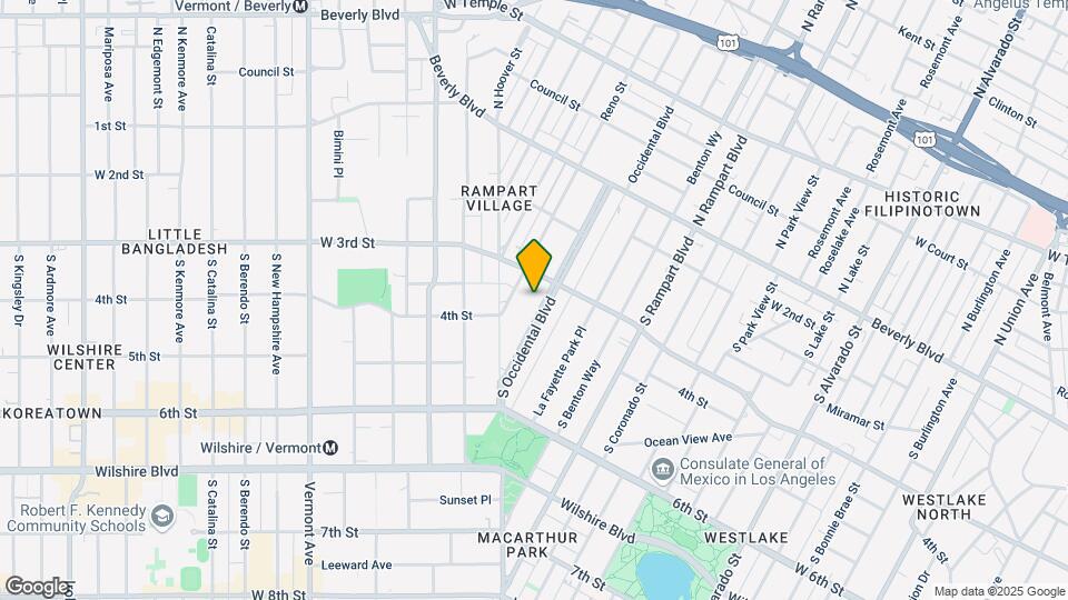 321 S Occidental Blvd Map and Location Details