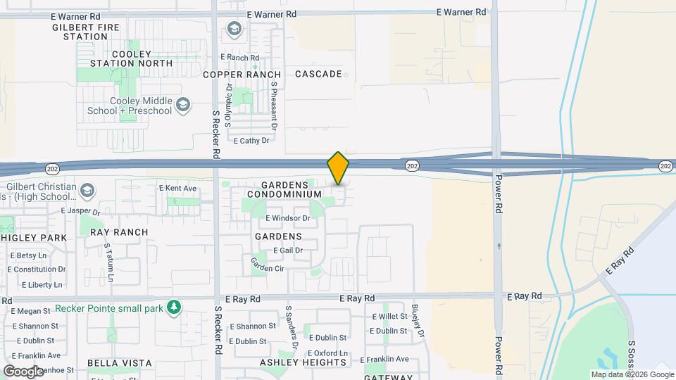 1298 S Owl Dr Map and Location Details