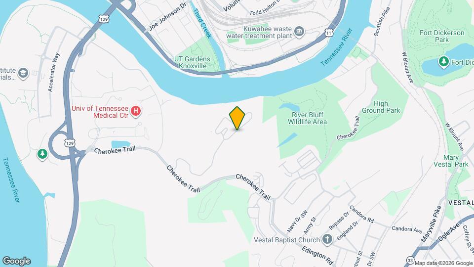 2003 Cherokee Bluff Dr Map and Location Details