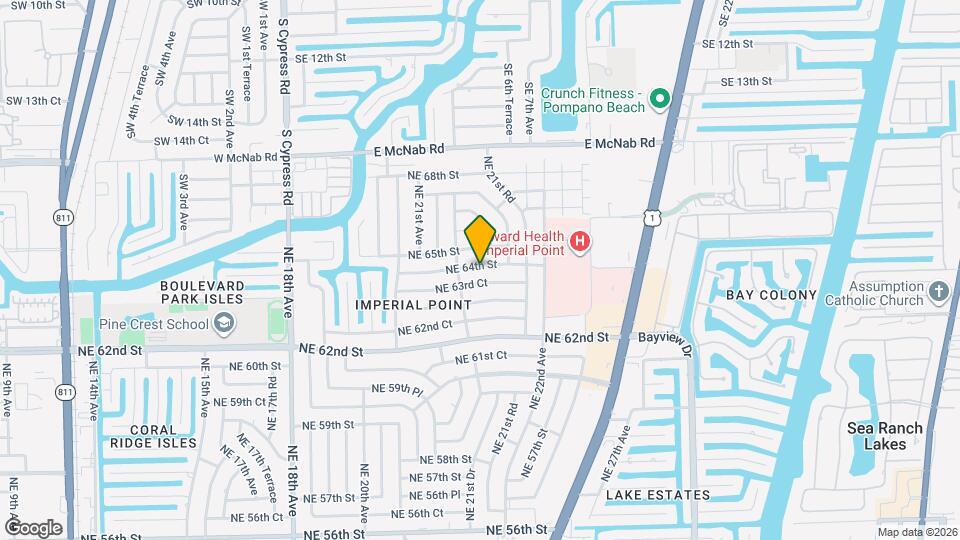 2144 NE 64th St Map and Location Details