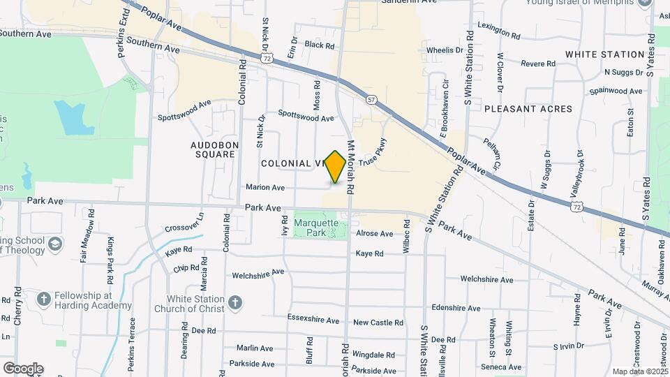 852 S Mendenhall Rd Map and Location Details