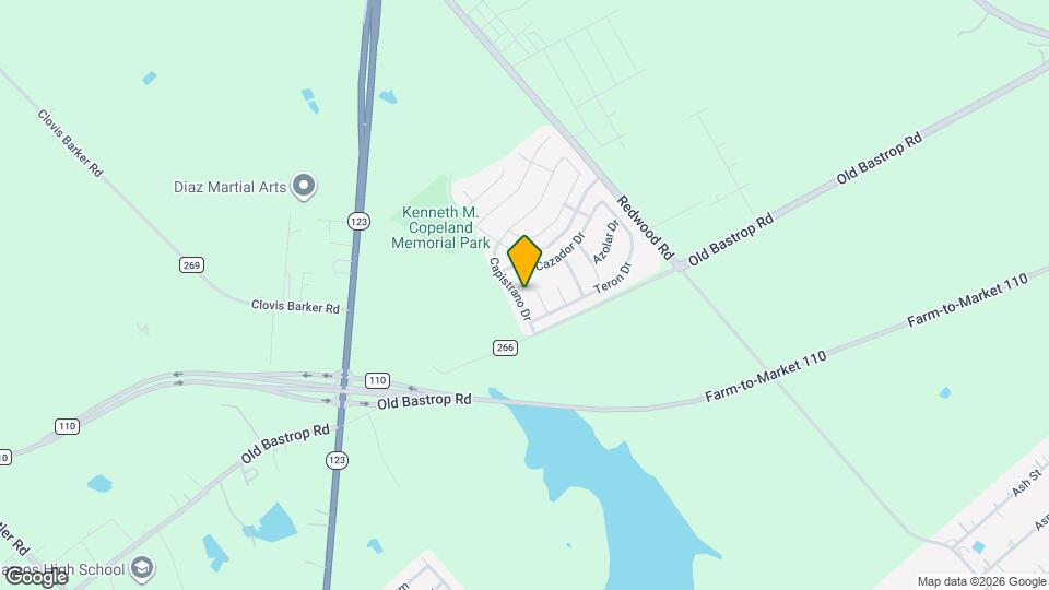 409 Capistrano Dr Map and Location Details