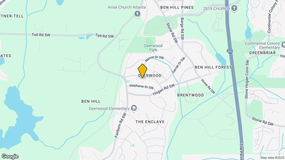 3782 N Camp Creek Pkwy SW Map and Location Details