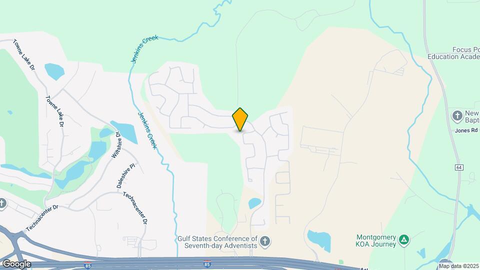 623 Glenmede Ln Map and Location Details