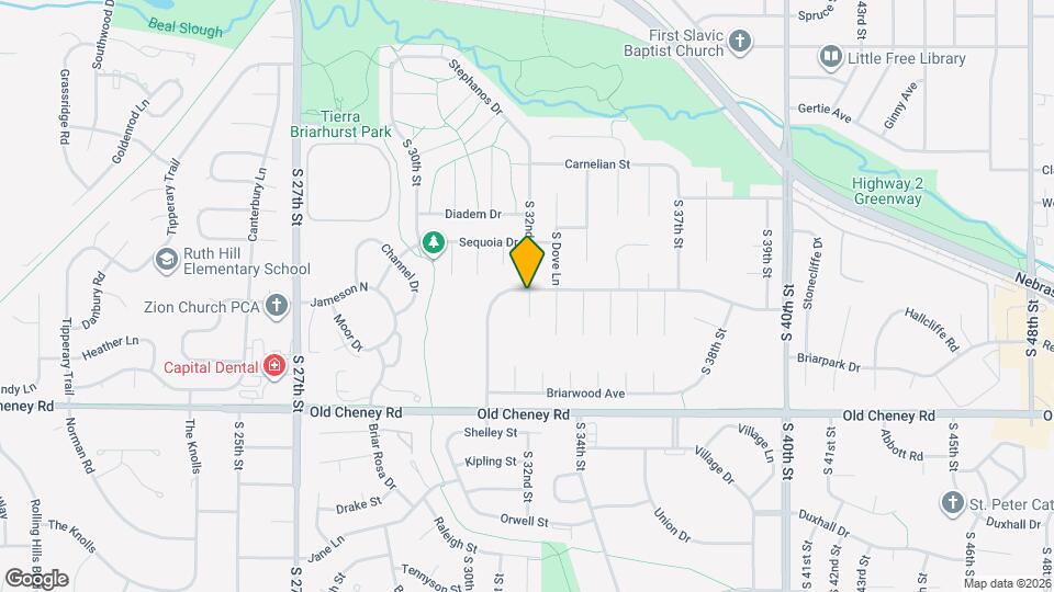 5501 S 32nd Cir Map and Location Details