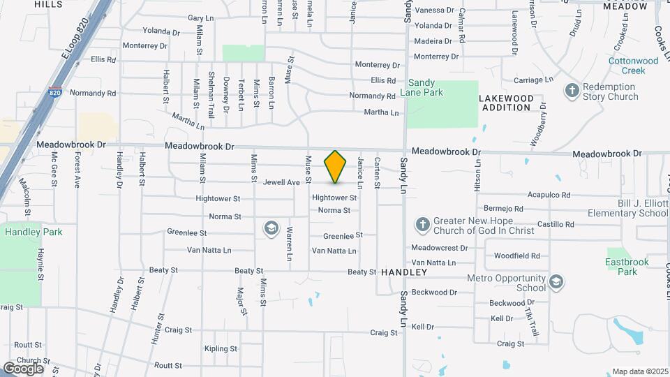 7224 Jewell Ave Map and Location Details