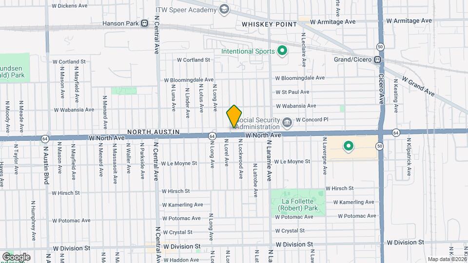 5318 W North Ave Map and Location Details