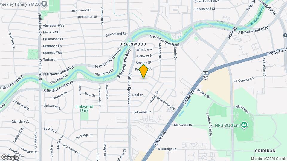 3110 Castlewood St Map and Location Details