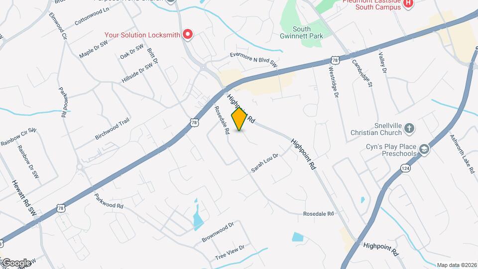 3231 Highpoint Ct Map and Location Details