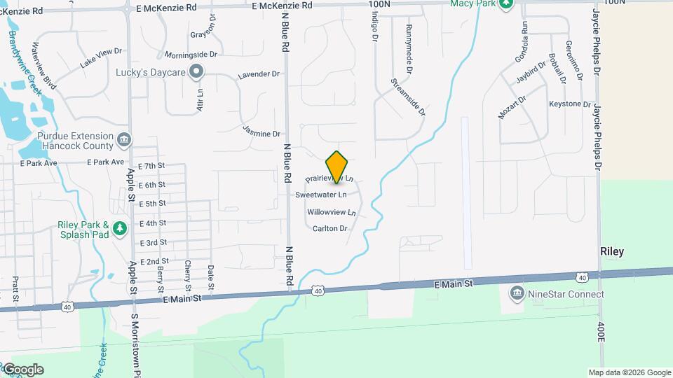 1664 Sweetwater Ln Map and Location Details