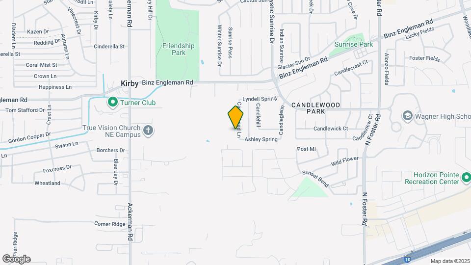 3527 Candlehead Ln Map and Location Details