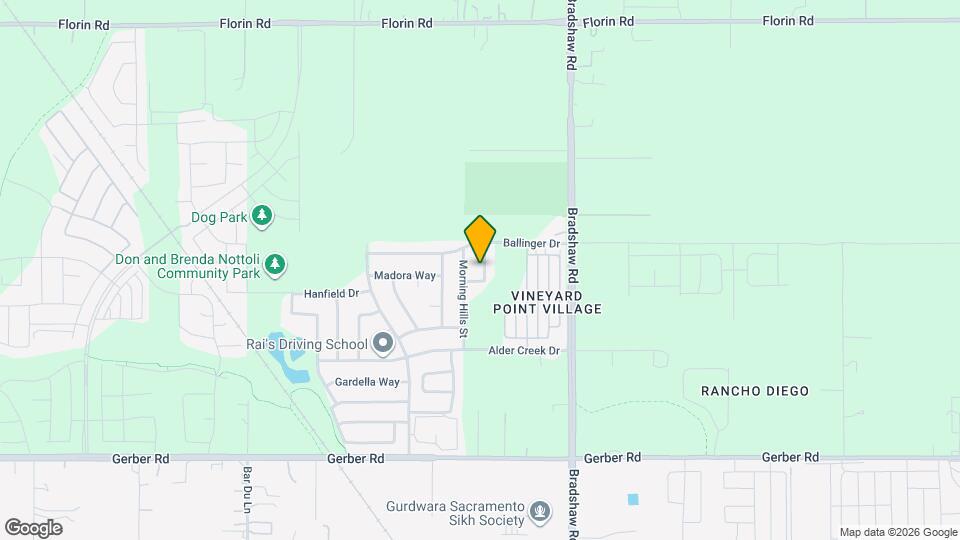 7424 Fruitdale Way Map and Location Details