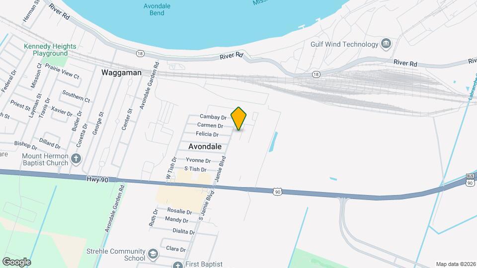 321 Elsa Dr Mapa y Detalles de la Ubicación