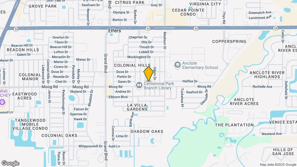 3511 Calera Dr Map and Location Details