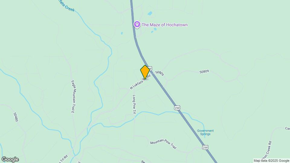 78 N Lukfata Trl Rd Mapa y Detalles de la Ubicación