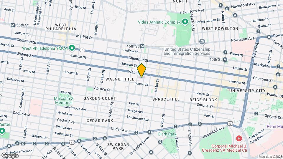 218 S 46th St Map and Location Details