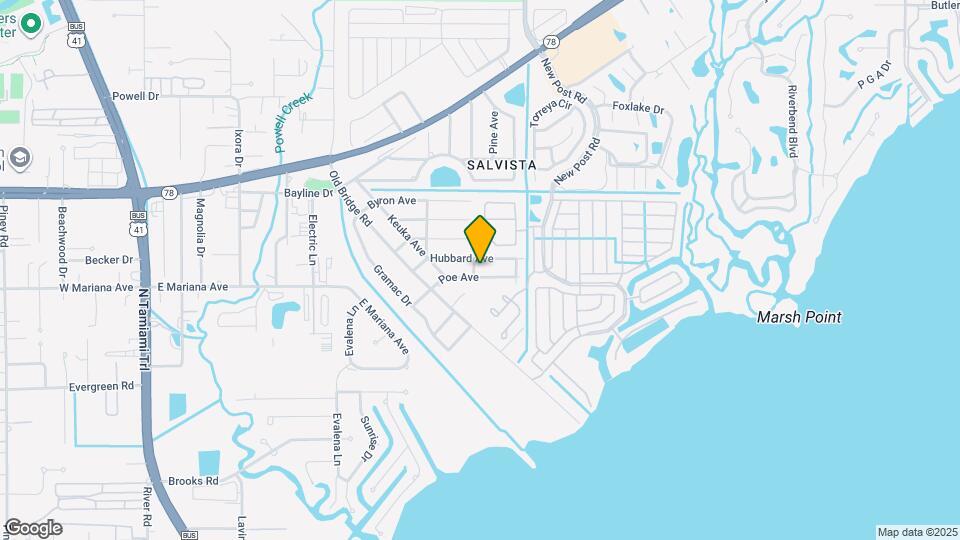 257 Poe Ave Map and Location Details