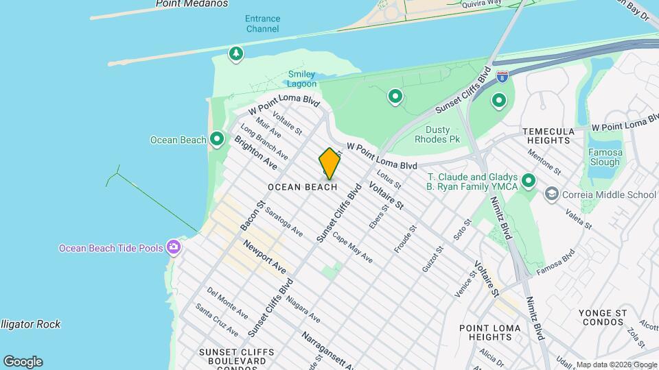 4870 Long Branch Ave Map and Location Details