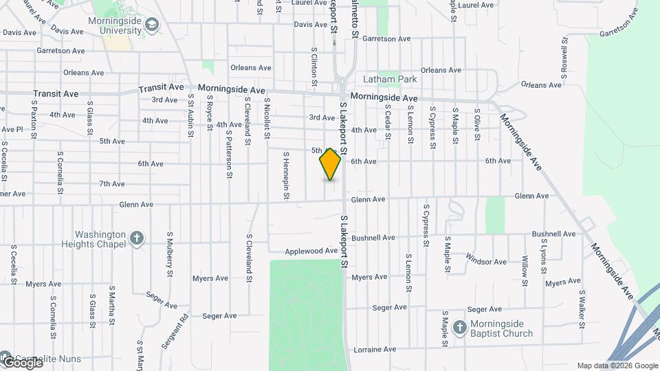 2400 S Henry St Map and Location Details