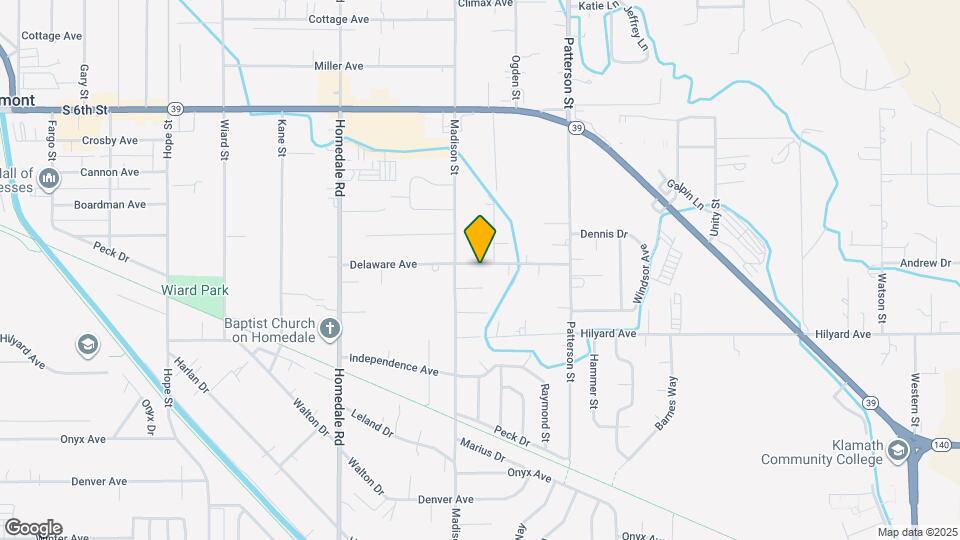 5844 Delaware Ave Map and Location Details