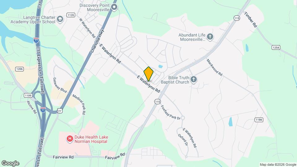 237 E Waterlynn Rd, Unit C Mapa y Detalles de la Ubicación