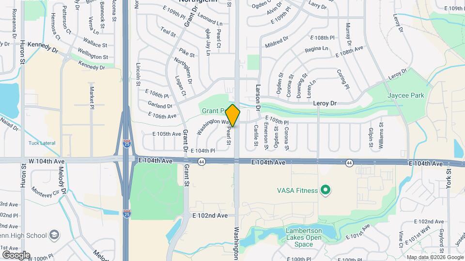 10516 Pearl St Mapa y Detalles de la Ubicación